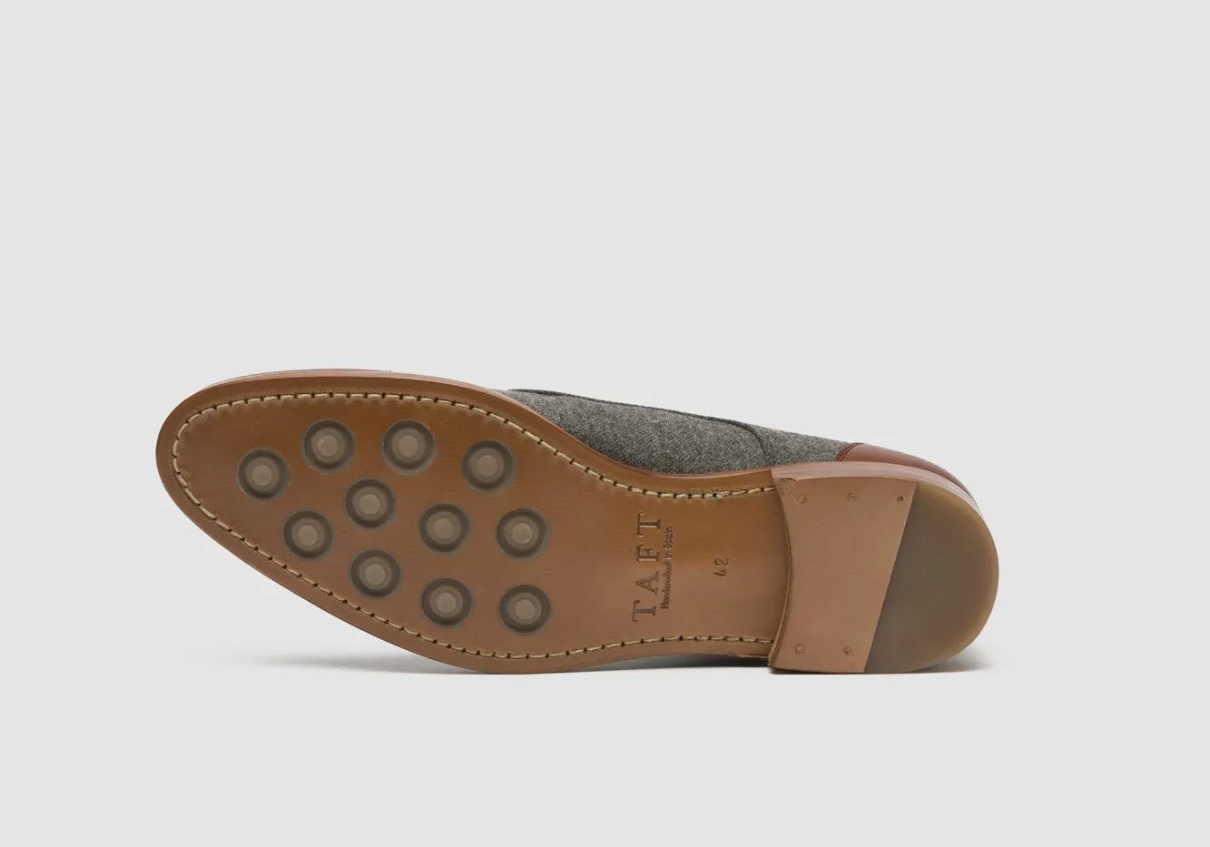 TAFT Grey & Brown Jack Shoe