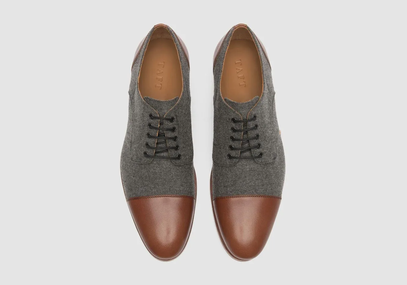 TAFT Grey & Brown Jack Shoe