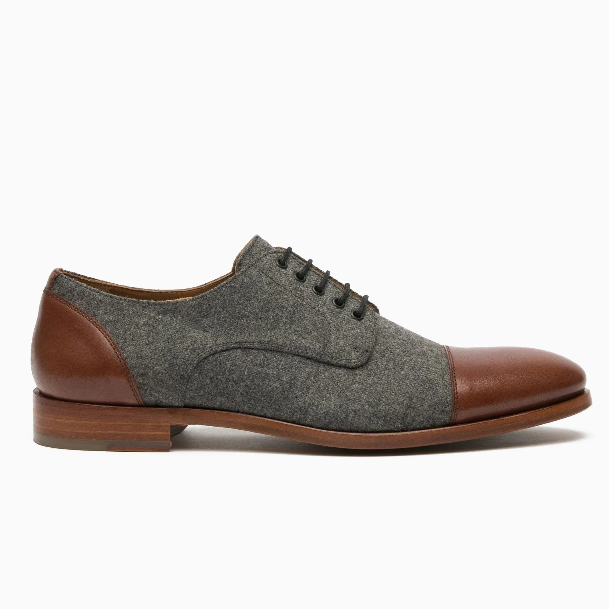 TAFT Grey & Brown Jack Shoe