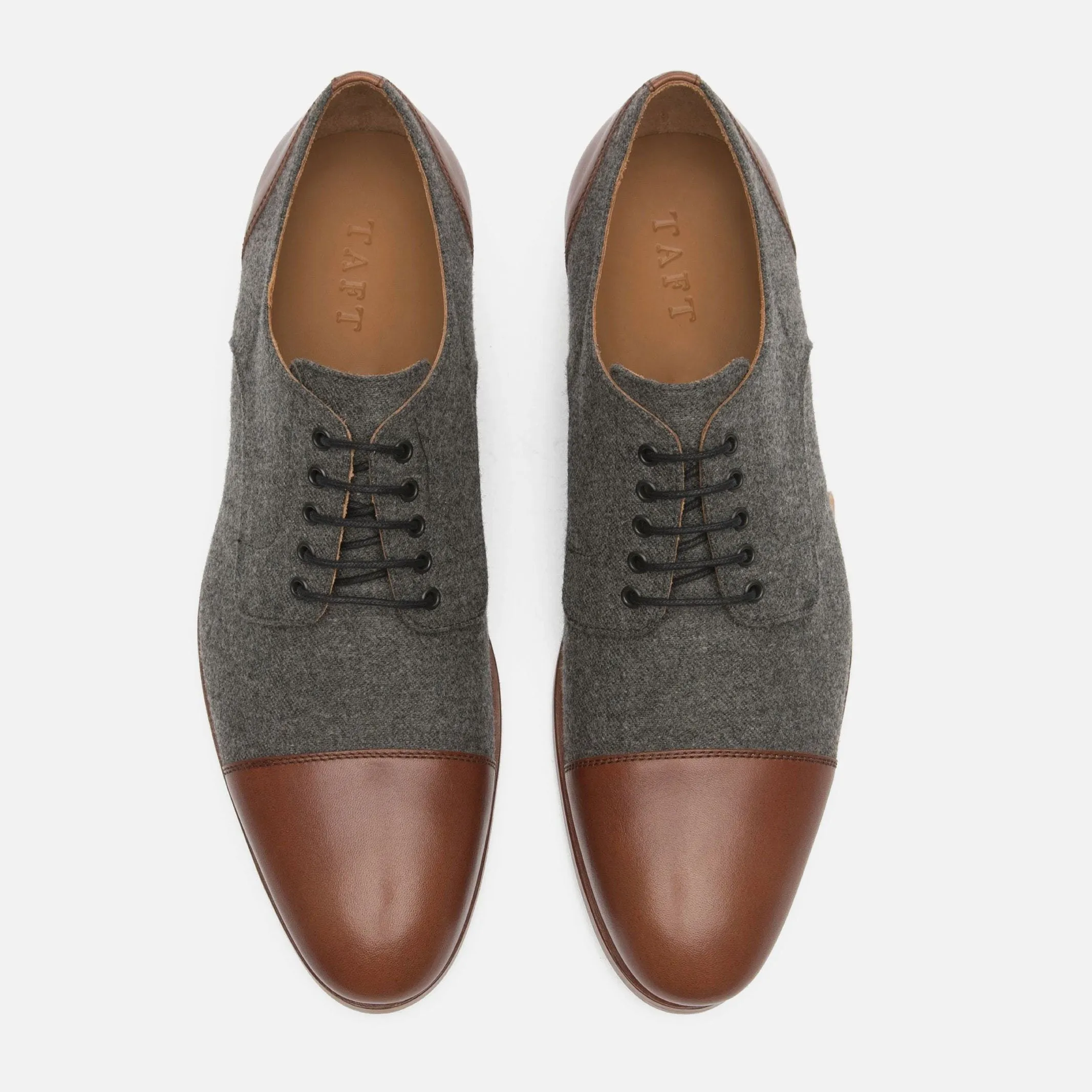 TAFT Grey & Brown Jack Shoe