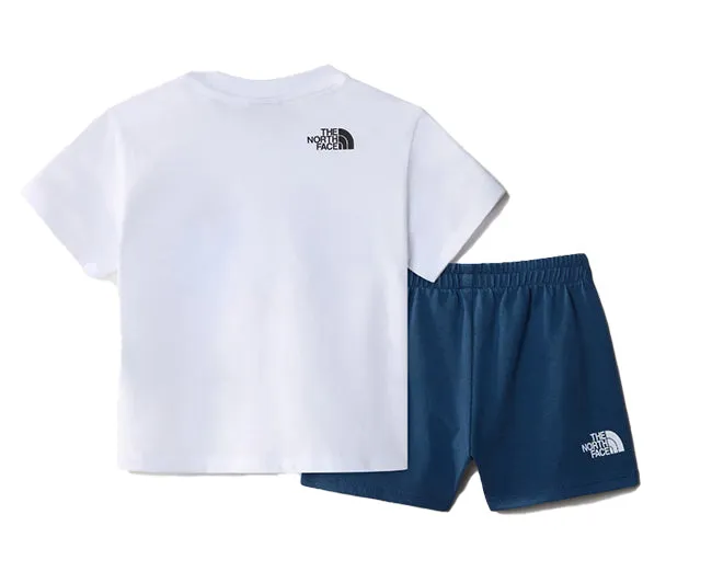 The North Face Infants Summer Set White-Shady Blue