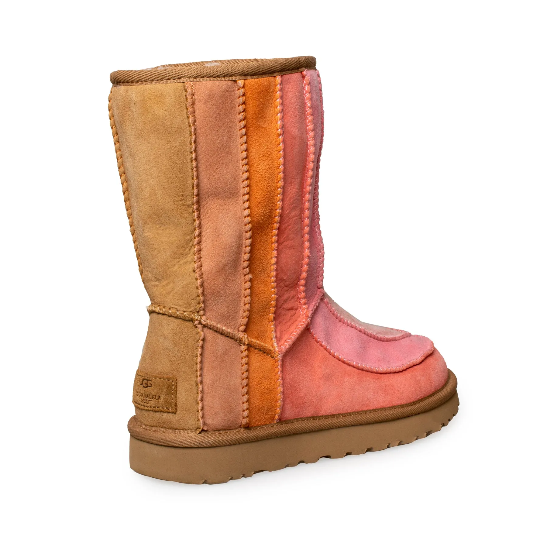 UGG X TSCHABALALA Self Classic Short Ombre Pink Boots - Women's